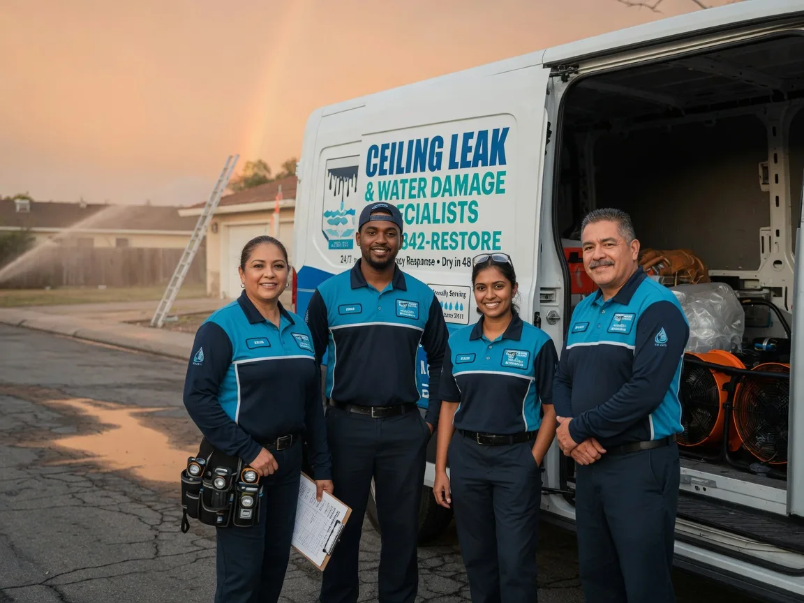 Ceiling Leak Cleanup company in Malin, OR